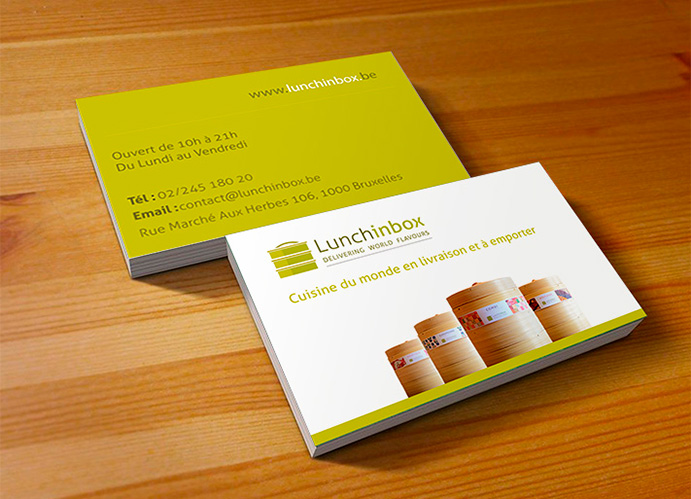 Lunchinbox visit card